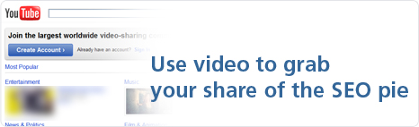 Use video to grab your share of the SEO pie